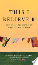 Cover of This I Believe II