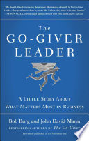 Cover of The Go-Giver Leader