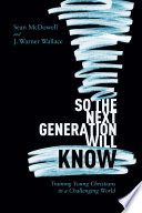 Cover of So the Next Generation Will Know