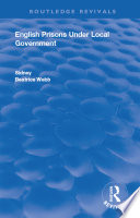 English Prisons Under Local Government