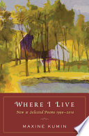 Cover of Where I Live: New & Selected Poems 1990-2010