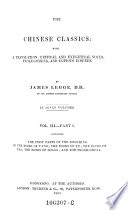 The Chinese Classics: with a Translation, Critical and Exegetical Notes, Prolegomena, and Copious Indexes ; in Seven Volumes