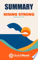Cover of Rising Strong by Brene Brown