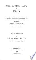The Fourth book of Ezra