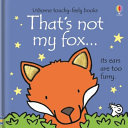 Cover of That's Not My Fox...