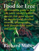 Cover of Food for Free