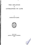 The Relation of Literature to Life