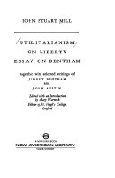 Cover of Utilitarianism