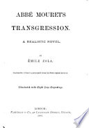 Cover of Abbe Mouret's Transgression