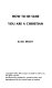 Cover of How to be Sure You are a Christian