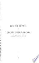 Cover of Life and Letters of George Berkeley ...
