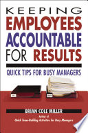 Cover of Keeping Employees Accountable for Results