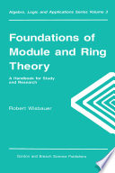Cover of Foundations of Module and Ring Theory