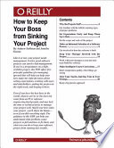 Cover of How to Keep Your Boss from Sinking Your Project