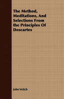 Cover of The Method, Meditations, and Selections from the Principles of Descartes