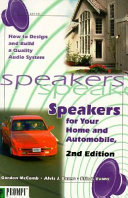 Cover of Building Speaker Systems
