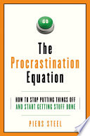 Book cover for The Procrastination Equation