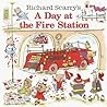 Cover of Richard Scarry's A Day at the Fire Station