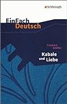 Cover of Kabale und Liebe. Mit Materialien. Ein burgerliches Trauerspiel.