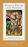 Cover of Blake's Poetry and Designs