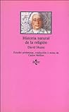 Cover of Historia natural de la religion