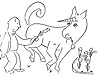 Cover of The Unicorn in the Garden