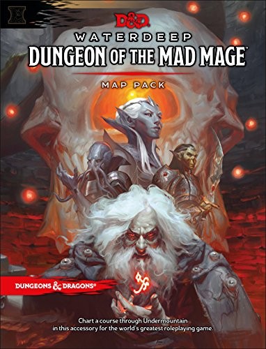 Cover of D&d Waterdeep Dungeon of the Mad Mage Maps and Miscellany
