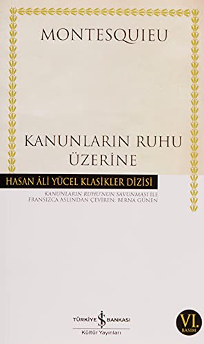 Kanunlarin Ruhu Uzerine