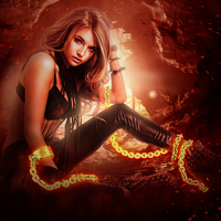 Cover of Guarded by Hellhounds