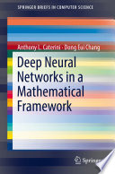 Cover of Deep Neural Networks in a Mathematical Framework