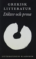 Grekisk litteratur: dikter och prosa