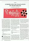 Cover of A Primer for the Punctuation of Heart Disease