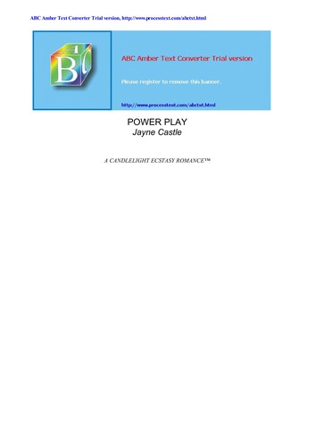 Cover of Power Play