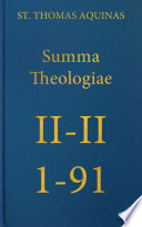 Cover of Summa Theologiae II-II, 1-91