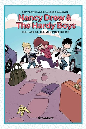 Cover of Nancy Drew and The Hardy Boys: The Mystery of the Missing Adults