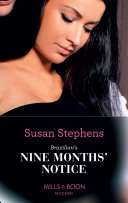 Cover of Brazilian's Nine Months' Notice