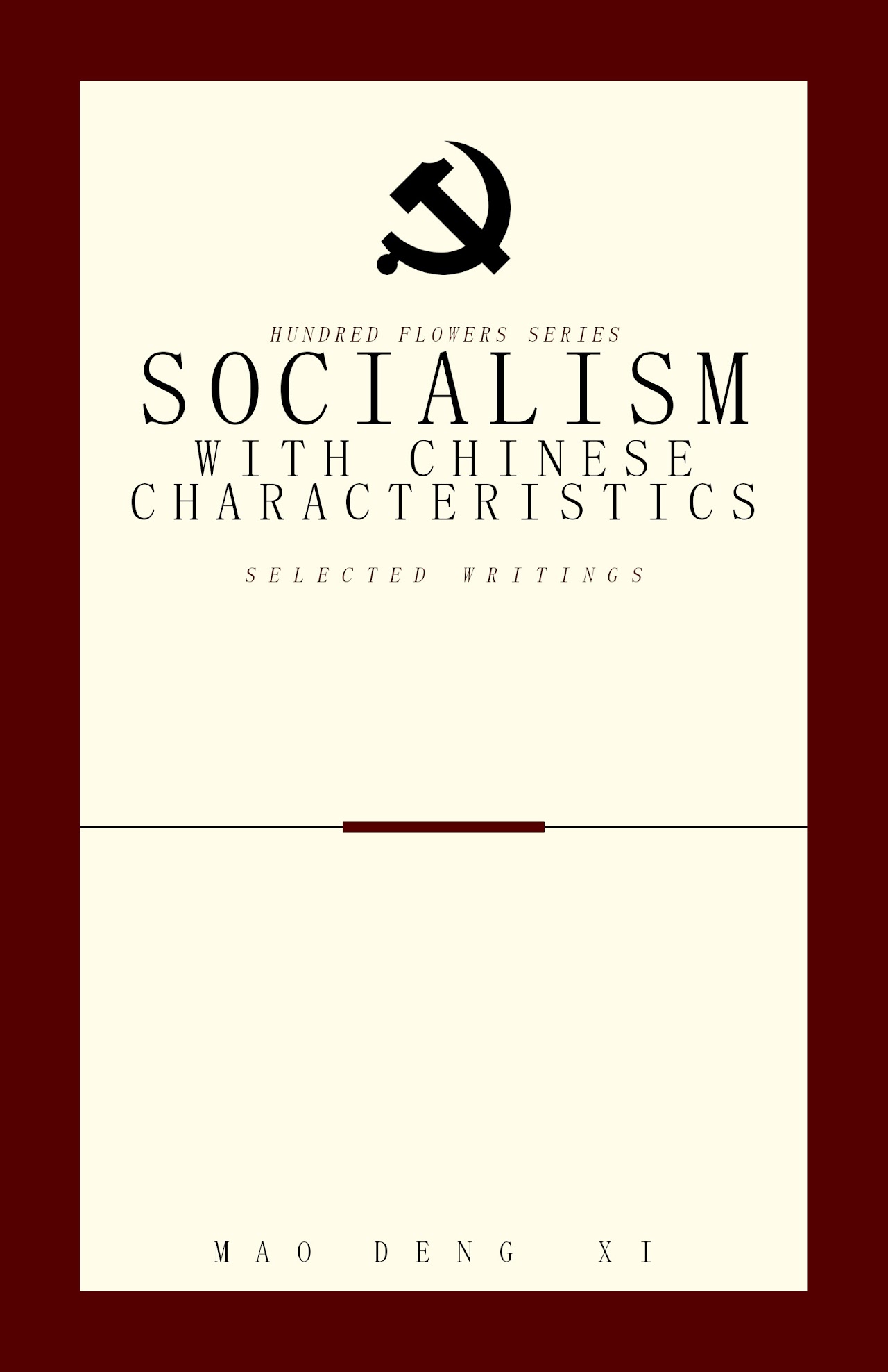 Cover of Socialism With Chinese Characteristics