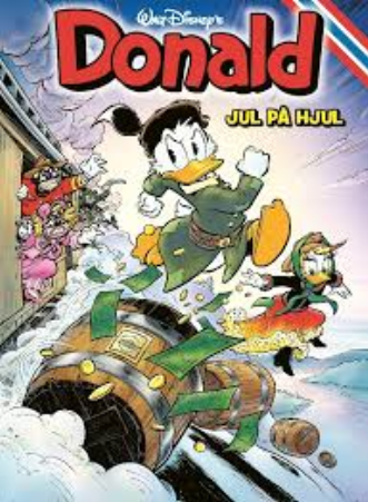 Cover of Donald - Jul pa hjul, Julen 2019